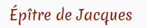 Épître de Jacques